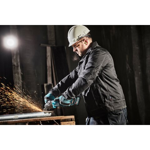 Makita GA005GM201 Akku-Winkelschleifer 40V max. / 4,0 Ah, 2 Akkus + Ladegerät im MAKPAC EN