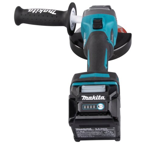 Makita GA005GM201 Akku-Winkelschleifer 40V max. / 4,0 Ah, 2 Akkus + Ladegerät im MAKPAC EN
