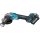 Makita GA005GM201 Akku-Winkelschleifer 40V max. / 4,0 Ah, 2 Akkus + Ladegerät im MAKPAC EN