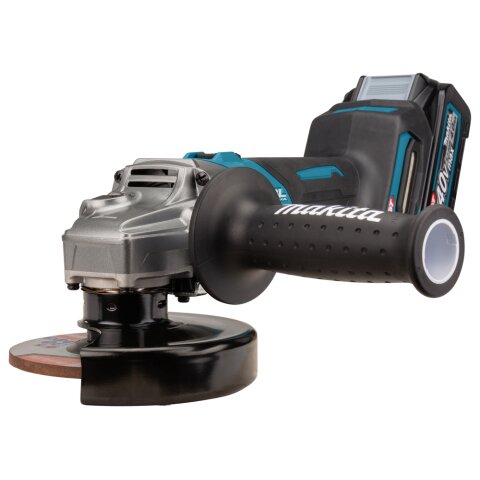 Makita GA008GM201 Akku-Winkelschleifer 40V max. / 4,0 Ah, 2 Akkus + Ladegerät im MAKPAC EN