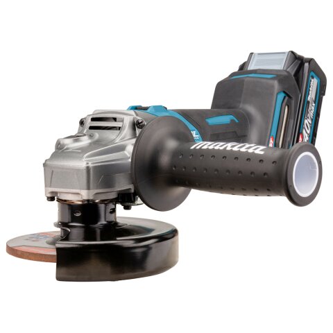 Makita GA008GM201 Akku-Winkelschleifer 40V max. / 4,0 Ah, 2 Akkus + Ladegerät im MAKPAC EN