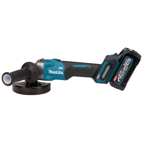 Makita GA008GM201 Akku-Winkelschleifer 40V max. / 4,0 Ah, 2 Akkus + Ladegerät im MAKPAC EN