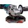 Makita GA008GM201 Akku-Winkelschleifer 40V max. / 4,0 Ah, 2 Akkus + Ladegerät im MAKPAC EN