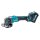 Makita GA008GM201 Akku-Winkelschleifer 40V max. / 4,0 Ah, 2 Akkus + Ladegerät im MAKPAC EN