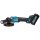 Makita GA008GM201 Akku-Winkelschleifer 40V max. / 4,0 Ah, 2 Akkus + Ladegerät im MAKPAC EN