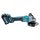 Makita GA008GM201 Akku-Winkelschleifer 40V max. / 4,0 Ah, 2 Akkus + Ladegerät im MAKPAC EN