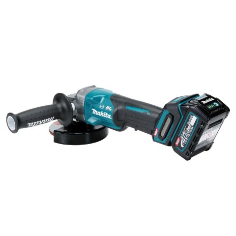 Makita GA013GM201 Akku-Winkelschleifer 40V max. / 4,0 Ah, 2 Akkus + Ladegerät im MAKPAC EN
