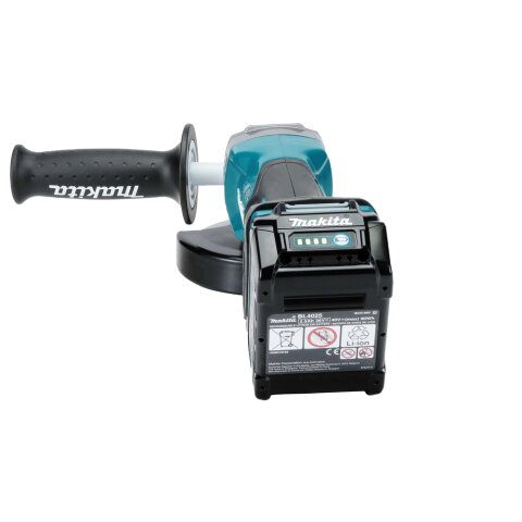 Makita GA013GM201 Akku-Winkelschleifer 40V max. / 4,0 Ah, 2 Akkus + Ladegerät im MAKPAC EN