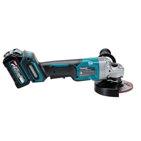 Makita GA013GM201 Akku-Winkelschleifer 40V max. / 4,0 Ah, 2 Akkus + Ladegerät im MAKPAC EN