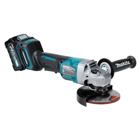 Makita GA013GM201 Akku-Winkelschleifer 40V max. / 4,0 Ah, 2 Akkus + Ladegerät im MAKPAC EN