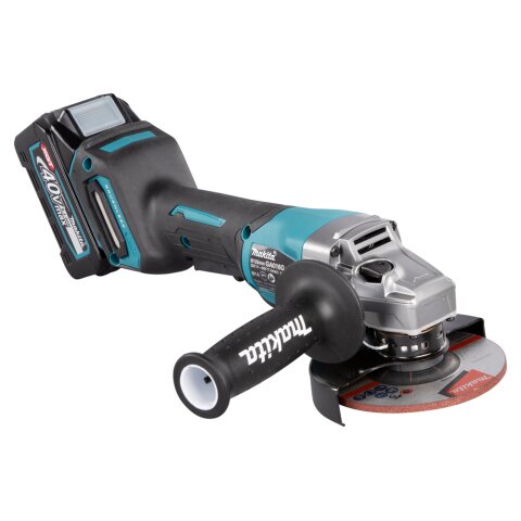 Makita GA016GM201 Akku-Winkelschleifer 40V max. / 4,0 Ah, 2 Akkus + Ladegerät im MAKPAC EN
