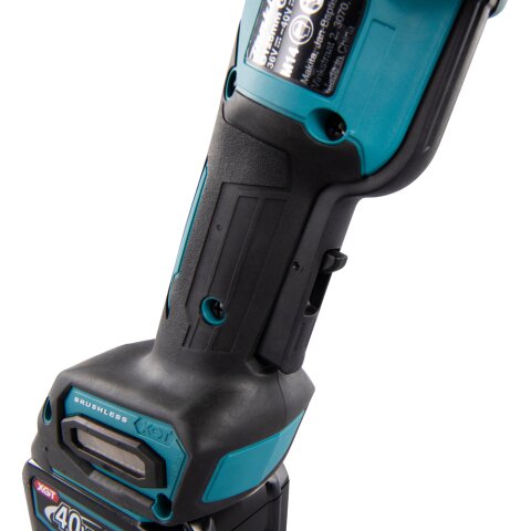 Makita GA016GM201 Akku-Winkelschleifer 40V max. / 4,0 Ah, 2 Akkus + Ladegerät im MAKPAC EN