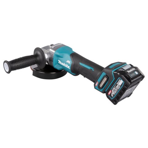 Makita GA016GM201 Akku-Winkelschleifer 40V max. / 4,0 Ah, 2 Akkus + Ladegerät im MAKPAC EN