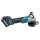 Makita GA016GM201 Akku-Winkelschleifer 40V max. / 4,0 Ah, 2 Akkus + Ladegerät im MAKPAC EN