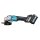 Makita GA023GM201 Akku-Winkelschleifer 40V max. / 4,0 Ah, 2 Akkus + Ladegerät im MAKPAC EN