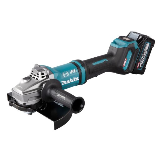 Makita GA038GT201 Akku-Winkelschleifer 40V max. / 5,0 Ah, 2 Akkus + Ladegerät im Transportkoffer
