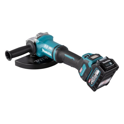 Makita GA038GT201 Akku-Winkelschleifer 40V max. / 5,0 Ah, 2 Akkus + Ladegerät im Transportkoffer