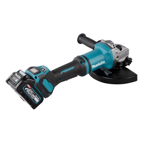 Makita GA038GT201 Akku-Winkelschleifer 40V max. / 5,0 Ah, 2 Akkus + Ladegerät im Transportkoffer