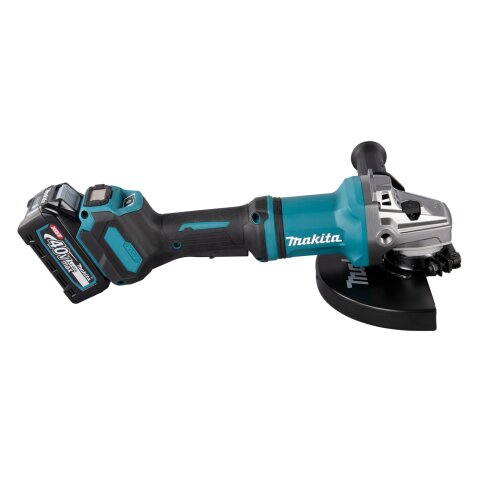 Makita GA038GT201 Akku-Winkelschleifer 40V max. / 5,0 Ah, 2 Akkus + Ladegerät im Transportkoffer