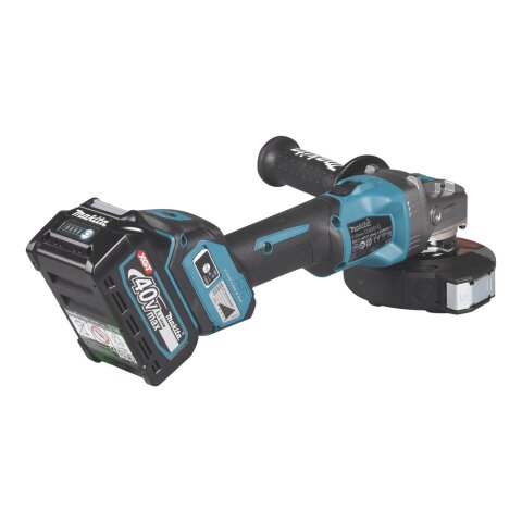 Makita GA041GM201 Akku-Winkelschleifer 40V max. / 4,0 Ah, 2 Akkus + Ladegerät im MAKPAC