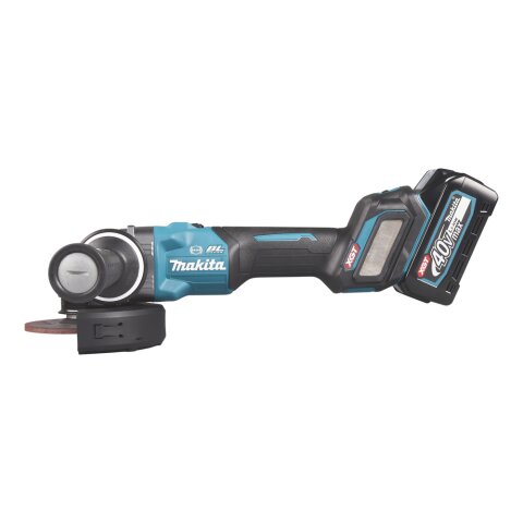 Makita GA041GM201 Akku-Winkelschleifer 40V max. / 4,0 Ah, 2 Akkus + Ladegerät im MAKPAC