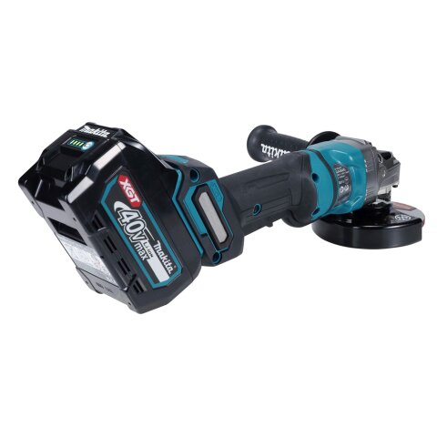 Makita GA050GM201 Akku-Winkelschleifer 40V max. / 4,0 Ah, 2 Akkus + Ladegerät im MAKPAC