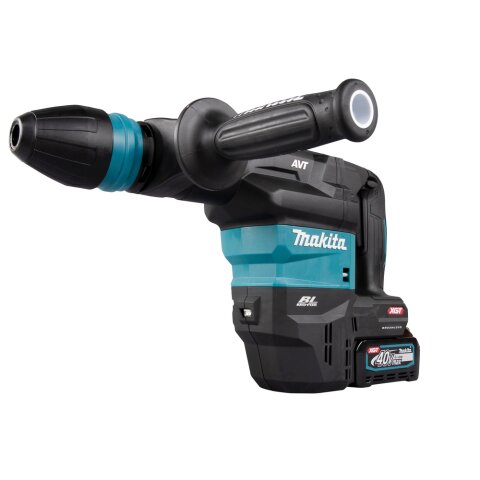 Makita HM001GM201 Akku-Stemmhammer 40V max. / 4,0 Ah, 2 Akkus + Ladegerät im Transportkoffer inkl. AWS Funk-Adapter WUT01