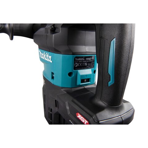 Makita HM001GM201 Akku-Stemmhammer 40V max. / 4,0 Ah, 2 Akkus + Ladegerät im Transportkoffer inkl. AWS Funk-Adapter WUT01