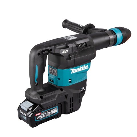 Makita HM001GM201 Akku-Stemmhammer 40V max. / 4,0 Ah, 2 Akkus + Ladegerät im Transportkoffer inkl. AWS Funk-Adapter WUT01