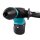 Makita HM001GM201 Akku-Stemmhammer 40V max. / 4,0 Ah, 2 Akkus + Ladegerät im Transportkoffer inkl. AWS Funk-Adapter WUT01