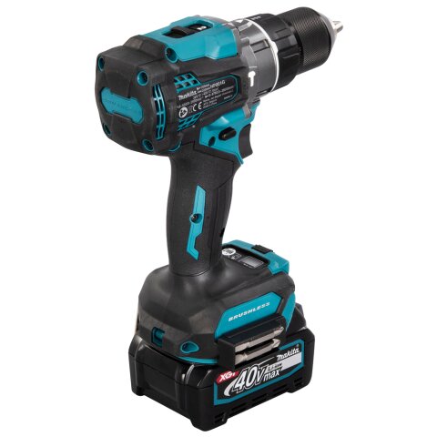 Makita HP001GD201 Akku-Schlagbohrschrauber 40V max. / 2,5 Ah, 2 Akkus + Ladegerät im MAKPAC