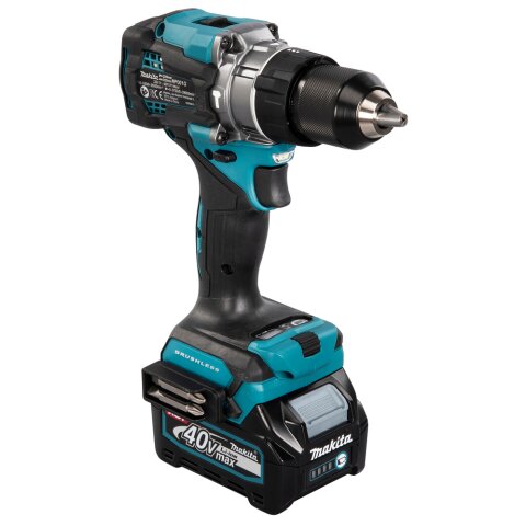 Makita HP001GD201 Akku-Schlagbohrschrauber 40V max. / 2,5 Ah, 2 Akkus + Ladegerät im MAKPAC