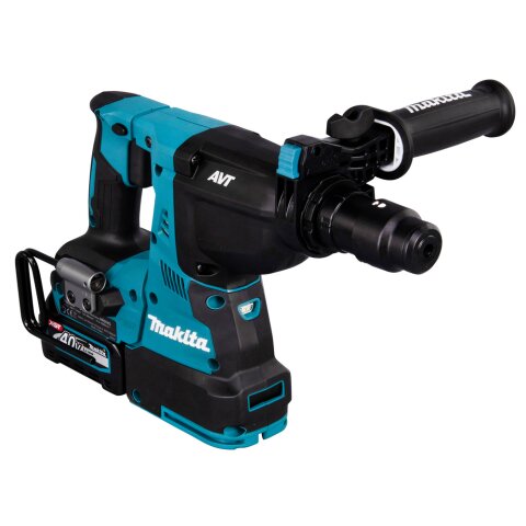 Makita HR004GM202 Akku-Kombihammer SDS-PLUS 40V max. / 4,0 Ah, 2 Akkus + Ladegerät im MAKPAC inkl. Staubabsaugung DX14 EN
