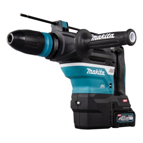 Makita HR005GM202 Akku-Kombihammer SDS-MAX 40V max. / 4,0 Ah, 2 Akkus + Ladegerät im Transportkoffer inkl. AWS Funk-Adpater WUT01