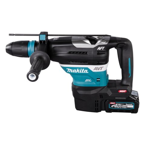 Makita HR005GM202 Akku-Kombihammer SDS-MAX 40V max. / 4,0 Ah, 2 Akkus + Ladegerät im Transportkoffer inkl. AWS Funk-Adpater WUT01