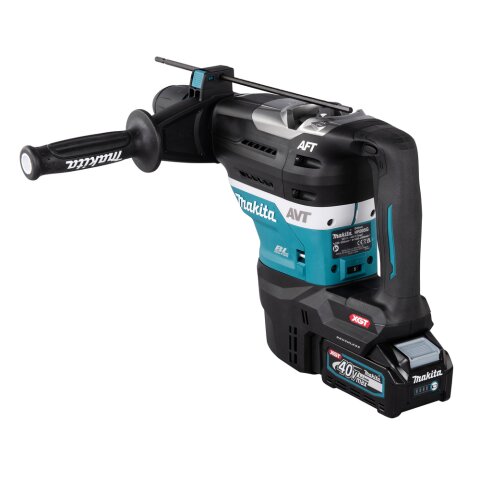 Makita HR005GM202 Akku-Kombihammer SDS-MAX 40V max. / 4,0 Ah, 2 Akkus + Ladegerät im Transportkoffer inkl. AWS Funk-Adpater WUT01