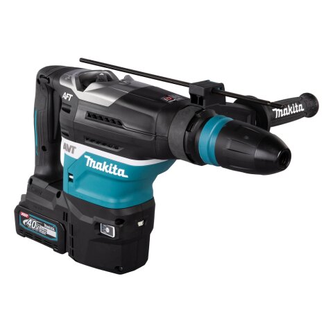Makita HR005GM202 Akku-Kombihammer SDS-MAX 40V max. / 4,0 Ah, 2 Akkus + Ladegerät im Transportkoffer inkl. AWS Funk-Adpater WUT01