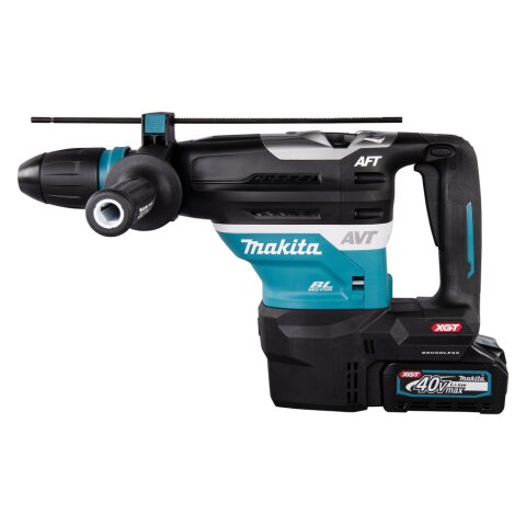 Makita HR005GM202 Akku-Kombihammer SDS-MAX 40V max. / 4,0 Ah, 2 Akkus + Ladegerät im Transportkoffer inkl. AWS Funk-Adpater WUT01