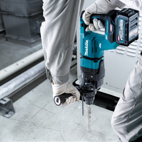 Makita HR007GM201 Akku-Kombihammer SDS-PLUS 40V max. / 4,0 Ah, 2 Akkus + Ladegerät im Transportkoffer