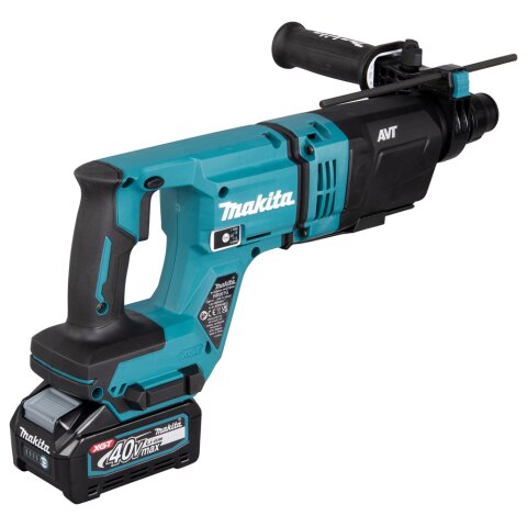 Makita HR007GM201 Akku-Kombihammer SDS-PLUS 40V max. / 4,0 Ah, 2 Akkus + Ladegerät im Transportkoffer