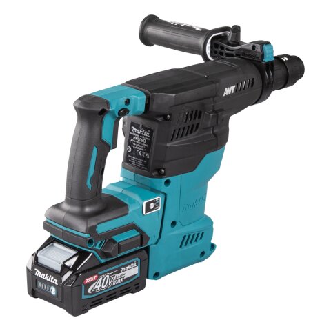 Makita HR009GM202 Akku-Kombihammer 40V max. mit Schnellwechselfutter / 4,0 Ah, 2 Akkus + Ladegerät im Transportkoffer EN