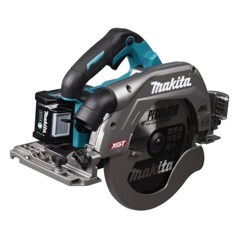Makita HS009GT201 Akku-Handkreissäge 40V max. / 5,0 Ah, 2 Akkus + Ladegerät im Transportkoffer EN