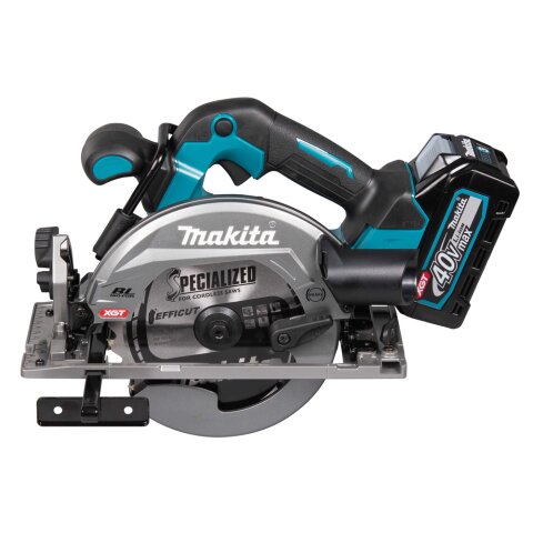 Makita HS012GD201 Akku-Handkreissäge 57 mm 40V max. / 2,5 Ah, 2 Akkus + Ladegerät EN