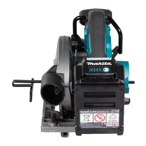 Makita HS012GD201 Akku-Handkreissäge 57 mm 40V max. / 2,5 Ah, 2 Akkus + Ladegerät EN