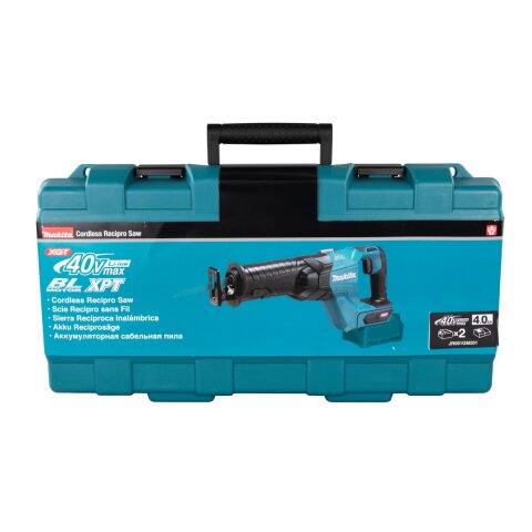Makita JR001GM201 Akku-Reciprosäge 40V max. / 4,0 Ah, 2 Akkus + Ladegerät im Transportkoffer