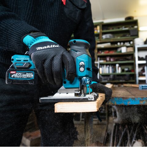Makita JV001GD101 Akku-Pendelhubstichsäge 40V max. / 2,5 Ah, 1 Akkus + Ladegerät im MAKPAC