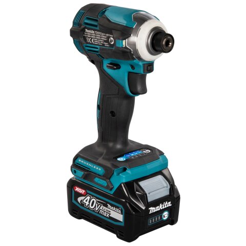Makita TD001GD201 Akku-Schlagschrauber 40V max. / 2,5 Ah, 2 Akkus + Ladegerät im MAKPAC
