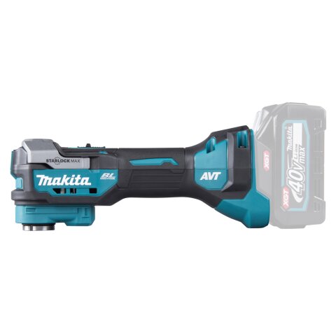 Makita TM001GZ03 Akku-Multifunktionswerkzeug 40V max. + 33-teiliges Zubehör-Set im MAKPAC (ohne Akku, ohne Ladegerät, ohne Zubehör)