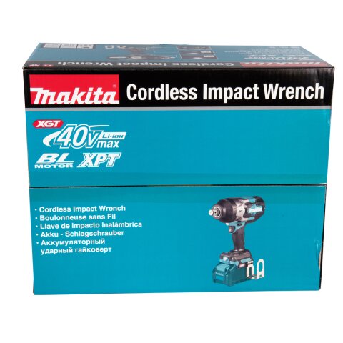 Makita TW001GM201 Akku-Schlagschrauber 40V max. / 4,0 Ah, 2 Akkus + Ladegerät im MAKPAC