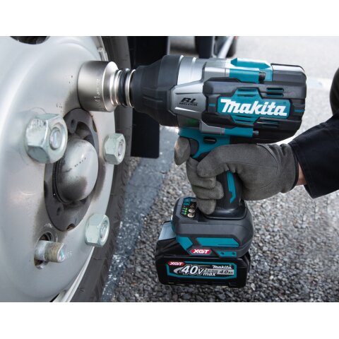 Makita TW001GM201 Akku-Schlagschrauber 40V max. / 4,0 Ah, 2 Akkus + Ladegerät im MAKPAC